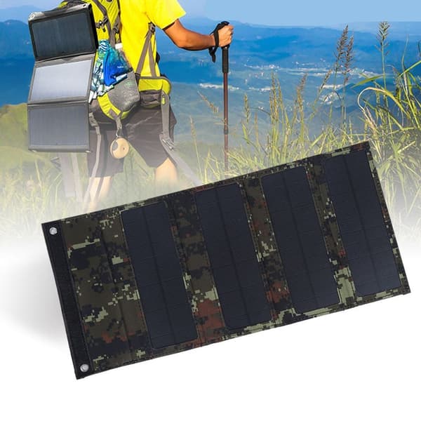 10W 5V utendørs solcellepanel ladbag for nødbruk KLB