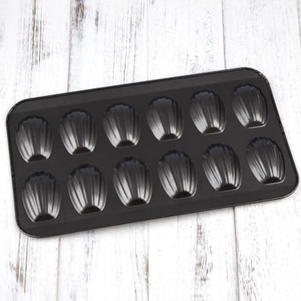 Non-stick gryde, 12 hullers skal kage bageplade, chokolade non-stick bageplade