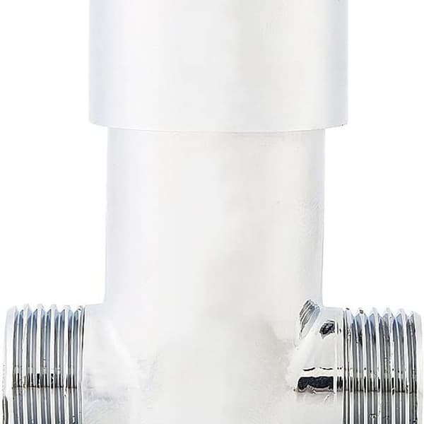 3-veis ventil Solid messing 3/8\"-12/17 T-adapter avlederventil for toalett, Ve