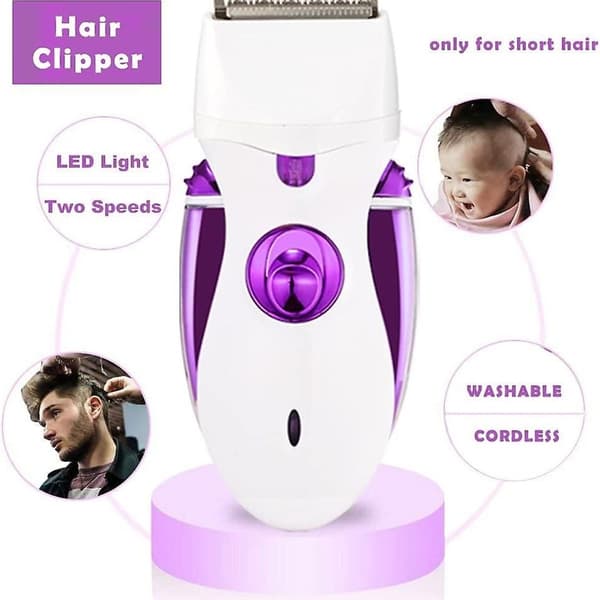 Heilwiy elektrisk epilator för kvinnor