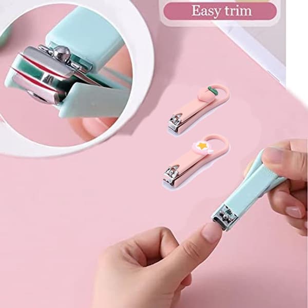 Negleklipper, 2 stk negleklipper, mini negleklipper stil 3 KLB