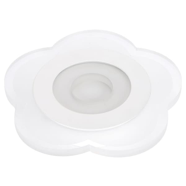 Modern blomformad LED-vägglampa för sovrum och vardagsrum KLB