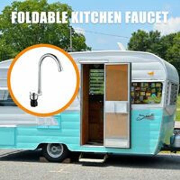 Sammenklappelig RV-hane, 360° roterbar, KLB