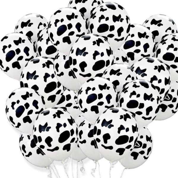 96 kappaletta lehmän ilmapalloja, hauskoja print ilmapalloja lapsille