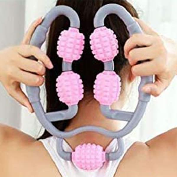 Benmassage til Ben, Håndholdt Benmassage 360 Grader Helt Pink