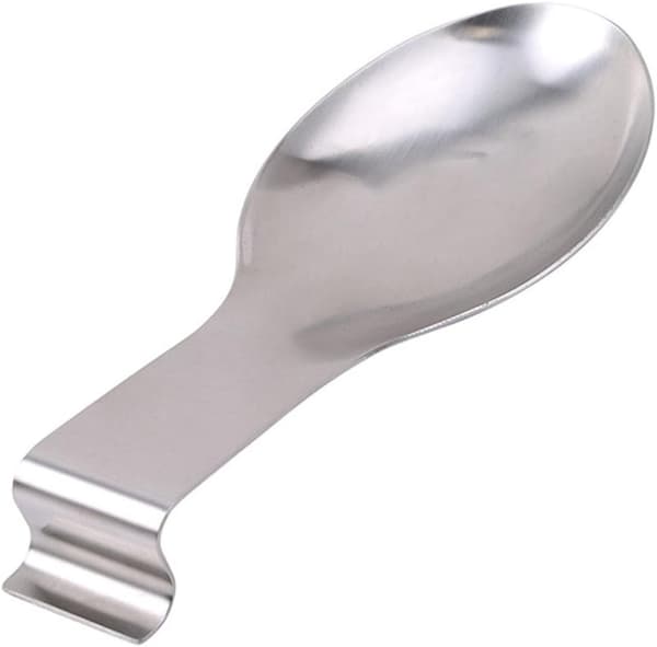 Rustfrit stål skehvile til spatler