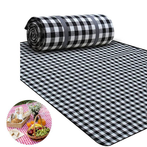 Piknikviltti 200x200CM XXL 2-7 henkilölle vedenpitävä rantamatto