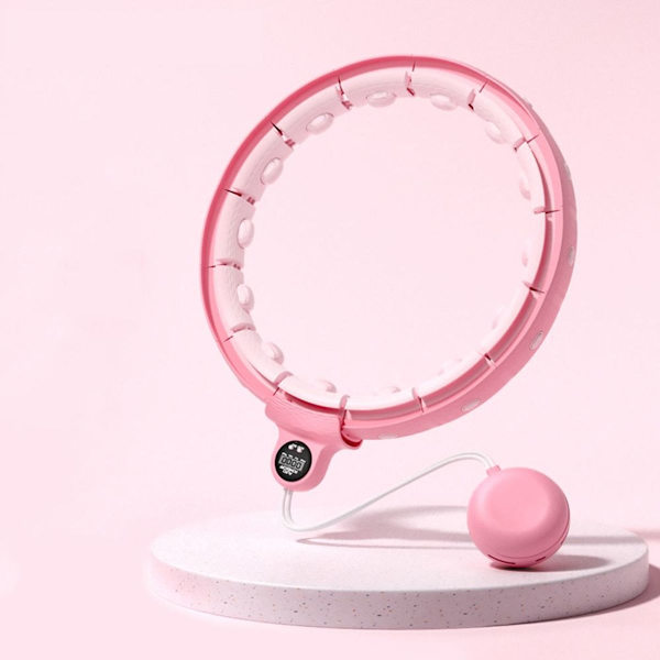 Smart Hula Hoop för Vuxna & Nybörjare, Hullahub Hoop för Viktminskning, Smart Fitness KLB
