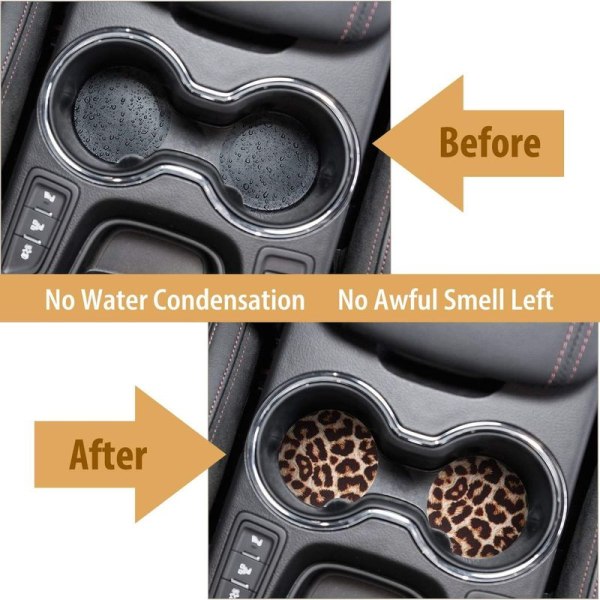 Four 6.5cm leopard prints on the absorbent lower body, suitable for