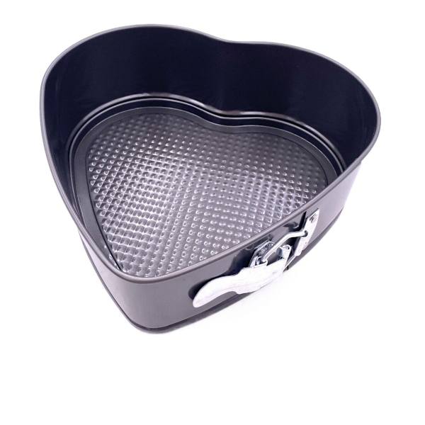 Non-stick karbonstål hjertekakeform
