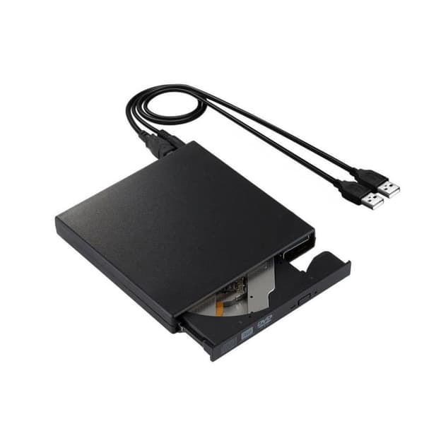 Extern CD DVD-enhet, USB 2.0 bärbar DVD/CD-brännare och
