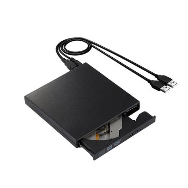 Ulkoinen CD DVD -asema, USB 2.0 kannettava DVD/CD-poltin ja