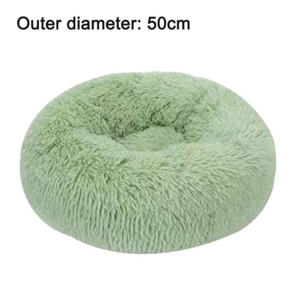 Domestic Cat Beds 50x50cm Washable Donut Cat and Dog KLB