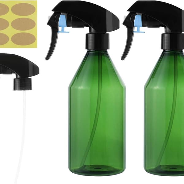 Tom sprayflaske i plast, påfyllbar spraybeholder