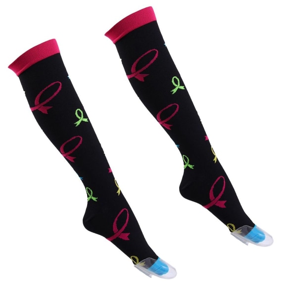 Atletiske elastiske kompressionsstrømper Sygeplejerske Leggings Lang Style 2 KLB