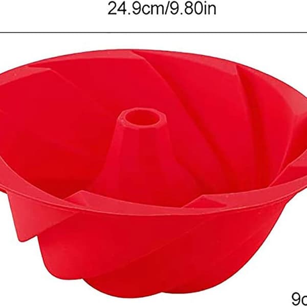 Premium silikonform för bakning av gugelhupf