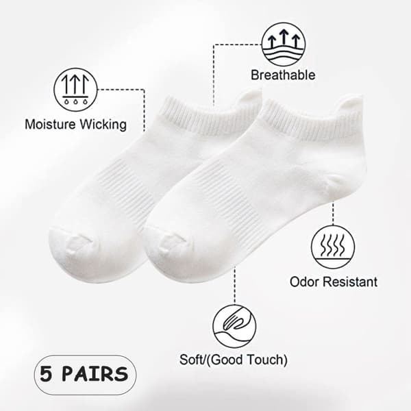 Sockar herrstrumpor vår och sommar mesh andas enfärgad vit KLB