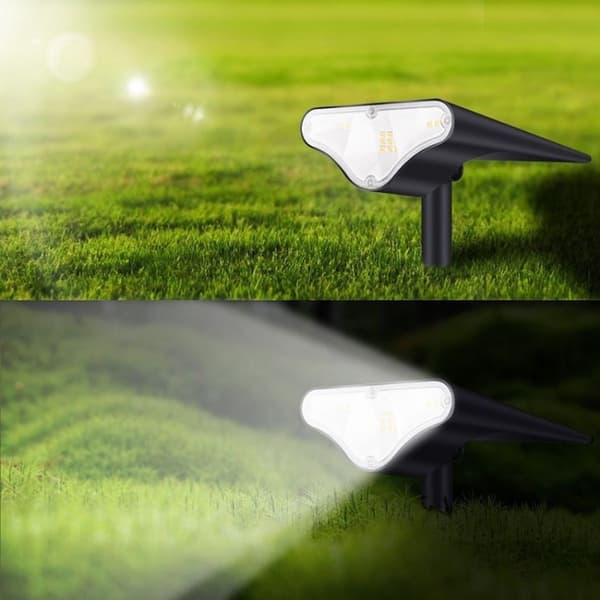 15LED Solar Hage Super Bright Projektor Lys (Ren Hvit)