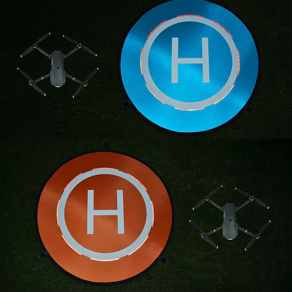 Drone Landing Pad, Universal Vandtæt D 75cm/30'' Bærbar Foldbar KLB