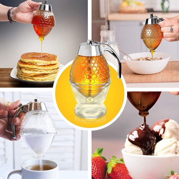 200 ml Akryl Honung Sirap Dispenser