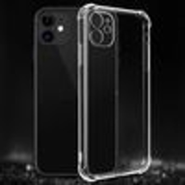 GLiving Crystal Clear Cover Kompatibel med iPhone 12 Mini Cover, Drop Protection,