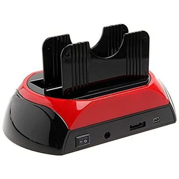 HDD-dokkingsstasjon Dobbel harddisk-dokkingsstasjon Base for 2,5 tommer 3,5 tommer