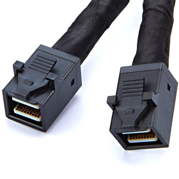 Intern Mini SAS HD-kabel, Mini SAS SFF-8643 til Mini SAS 36-pin SFF-8643