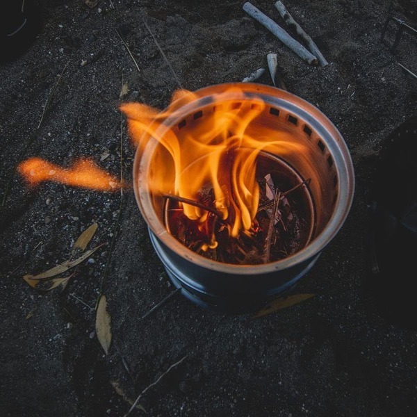 Multi Cooker Bærbar Camping Komfur Multi Cooker Udendørs Træ Komfur