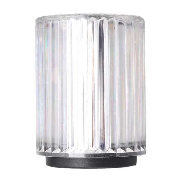 Krystallampe Farveskiftende USB Nattelys LED Rose KLB