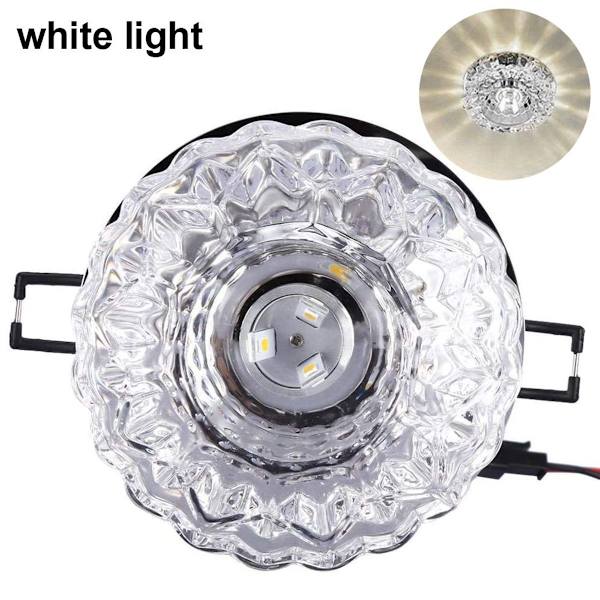 LED-kattovalaisin, kristallipallolamppu, valaistustyyli 2 KLB