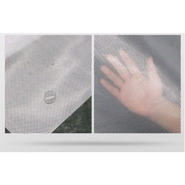 Vahvistettu suojapeite 3 x 3 m, läpikuultava/läpinäkyvä