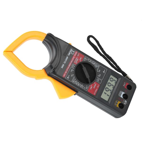 Digitalt Klemmemeter Bærbart Amperemeter Voltmeter Elektronisk KLB