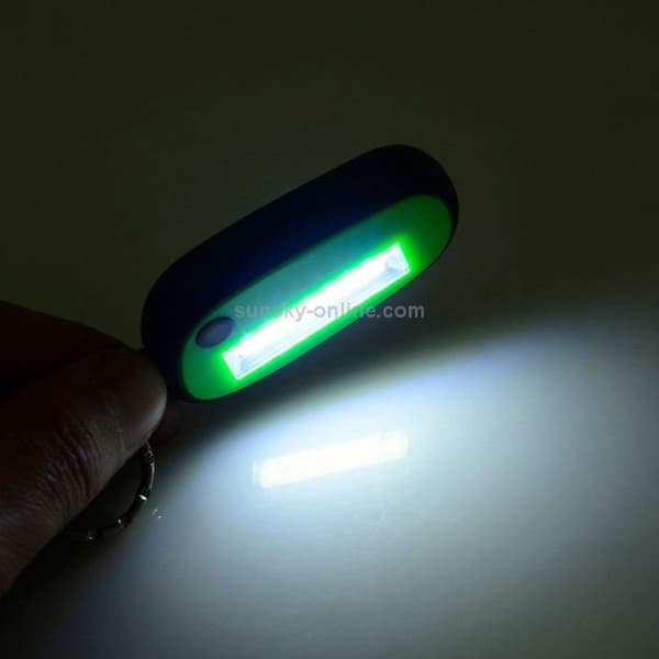3W Mini reppu avaimenperä COB koukkuvalo telttavalo (väri: keltainen)