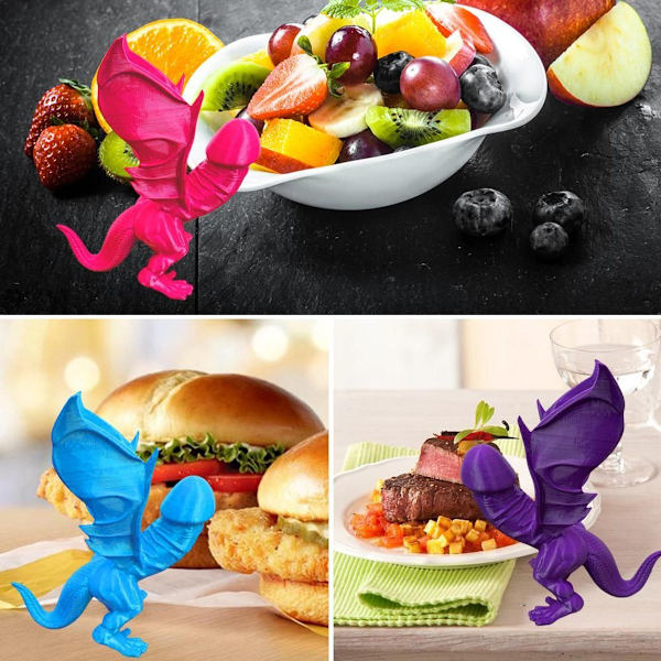 15cm Resin Dinosaur Figur - Sjov dinosaur statue ornament KLB