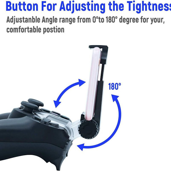 Mcbazel Smartphone Clip Hållare Klämma Hållare för PS4/PS4 Slim/PS4 Pro