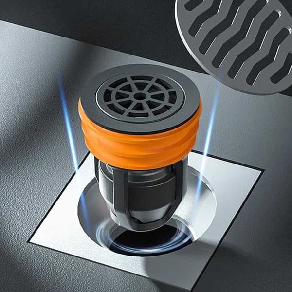 Kök Vattenavlopp Filter Badrum Golvfilter Siphon Siphon Anti-luktfilter Bad