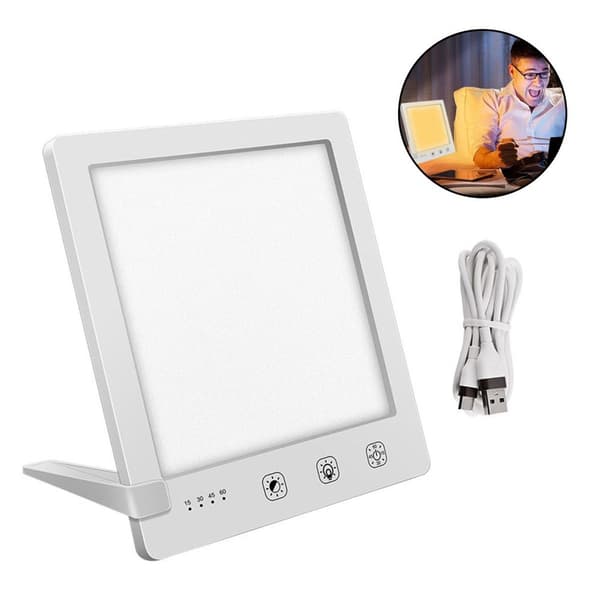 Dagslyslampe SAD-lampe stemningsbelysning for hvit KLB