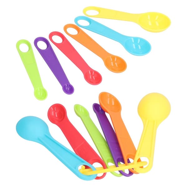 12 st/set Färgglada Mätkoppar Plast Mätkoppar KLB