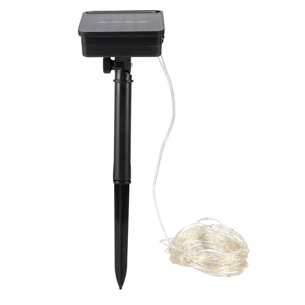 50LED solcelledrevne fe-lys, 8 tilstande, udendørslys KLB