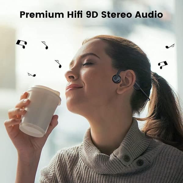 Air Open Ear Bone Conduction Hörlurar Trådlös Bluetooth 5.0
