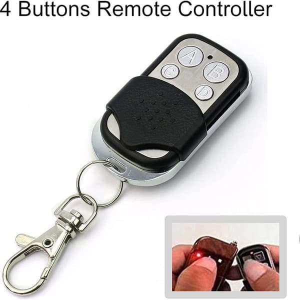 Trådløs fjernkontroll, automatisering programmerbar kloning, høy kvalitet ABS og