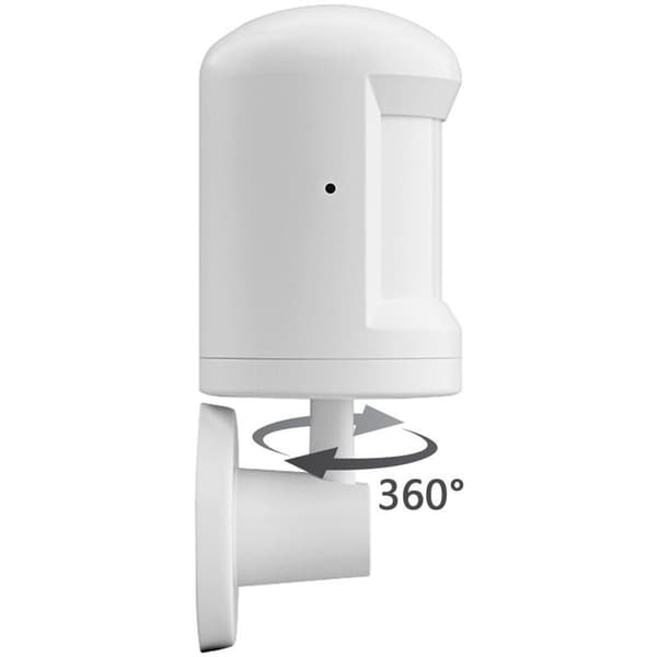 ZigBee PIR Smart Bevægelsessensor Bevægelsessensor 360 Graders Rotationsbase 7M Detektioner
