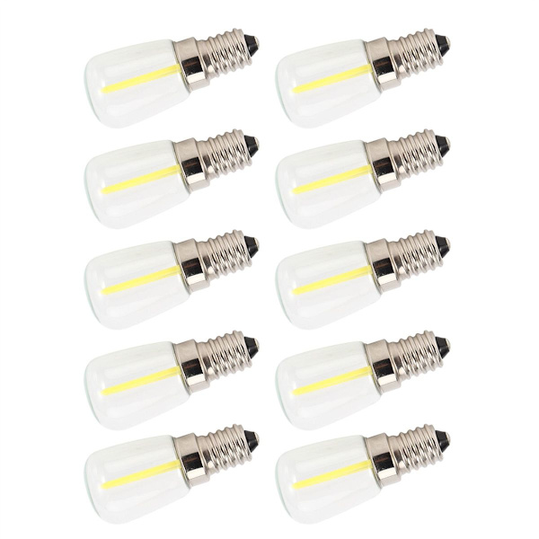10 stycken E14 mini LED-ljus med lång glödtråd och hög ljusstyrka KLB