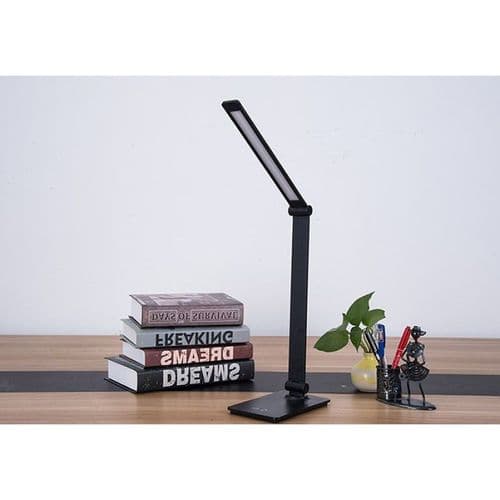 Skrivebordslampe, LED-bordlampe, dæmpbare lysstyrkeniveauer, dagslyslampe, øje