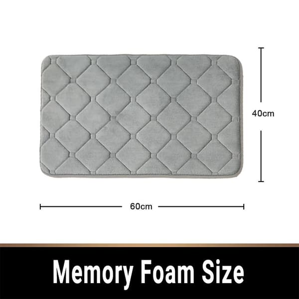Absorberende teppe for soverom, stue, baderom, inngangsparti - gulvmatte
