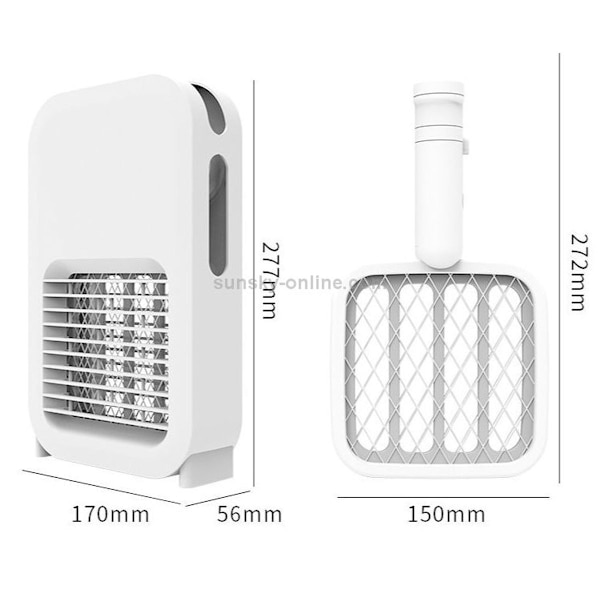 WP-11 Fly Killer Swatter LED Mosquito Killer Light (Vit)