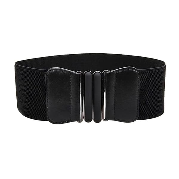5 stk. bredt damebelte, stretchbelte, elastisk hoftebelte KLB