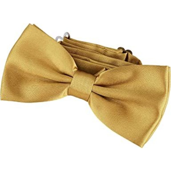 Elegante forhåndsbundne sløyfebånd for menn til bryllupsdåpsfest Trinnløst justerbart slips