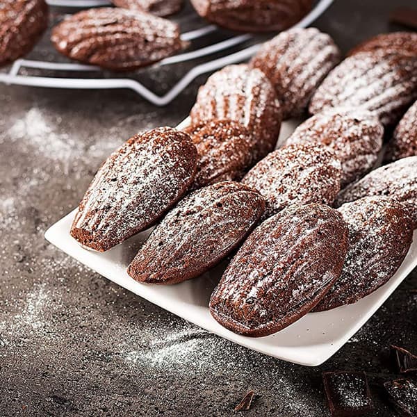 Non-stick gryde, 12 hullers skal kage bageplade, chokolade non-stick bageplade