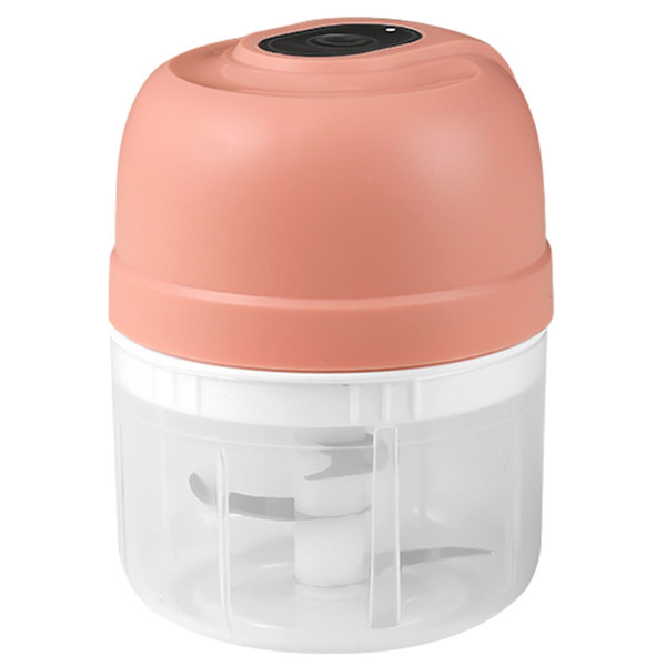 Elektrisk Mini Hvidløgshakker Mini Hakker Madprocessor Pink